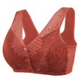 thumbnail image 1 of Clearance Sale 2025 Intimates Women's Adjustable Sports Front Closure Extra-Elastic Breathable Lace Trim Bra, 1 of 8