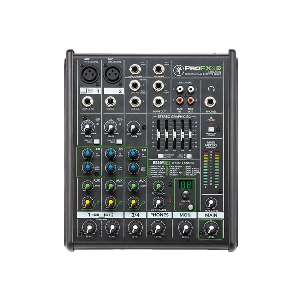 Mackie PROFX4V2 - Analog mixer with ReadyFX - 4-channel - Walmart.ca