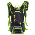thumbnail image 1 of Cycling Backpack with Rain Cover Water Resistant Hydration Backpack with Helmet Net for Running Cycling Hiking Biking Camping, 1 of 7