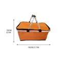 thumbnail image 2 of Vaidha Folding Cooler Box Picnic Bag Portable Heat Preservation Food Storage Bag, 2 of 2