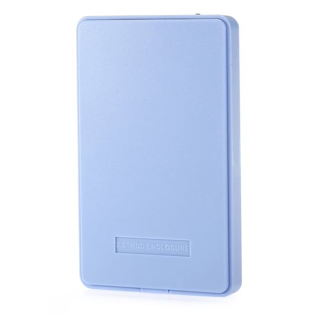 Amdohai USB2.0 to Hard Disk Case 2.5'' HDD Enclosure Portable Hard Disk Box Tool-free HDD Enclosure Blue