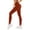 Brown, variant on Amzcrzy Leggings for Women Solid Color Butt Lift Yoga Pants Trendy Stretchy Gym Leggings High Waisted Workout Leggings Hot Pink L