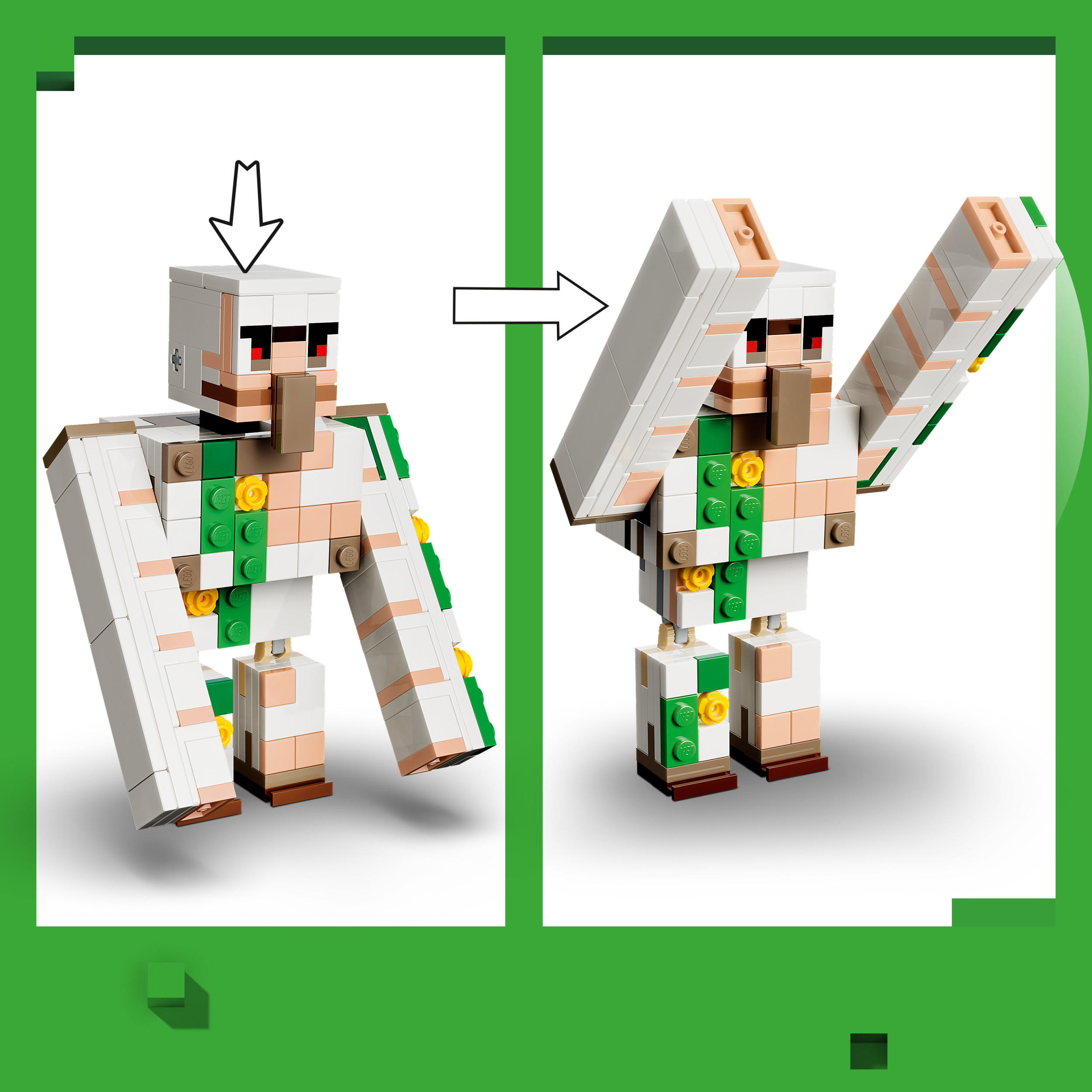 LEGO Minecraft L’Attaque du Désert du Poulet Chevauché 21592