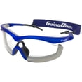 thumbnail image 1 of Going One Sports Safety Glasses - Raquet Sports Protective Eyewear, Eye Protection Goggles for Pickleball, Racquetball, Squash, Basketball; with Anti-Fog Lenses and Padded Eye Rims, Senior Size, Blue, 1 of 4