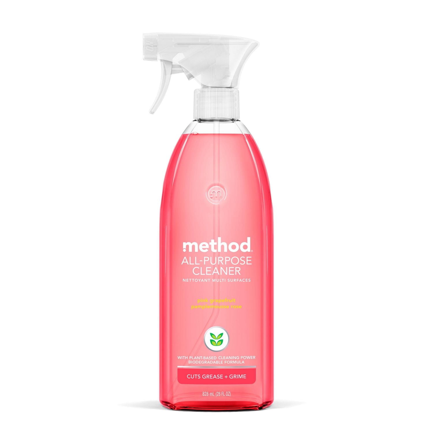 Method, Nettoyant multi surfaces, Pamplemousse rose, 828 ml