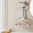 thumbnail image 4 of AYktou Home Organizers and Storage Clothes Hanger Storage Artifact Retractable Punch Wall Mounted Clothes Hanger Storage Rack Multi Purpose Stable Storage Rack for Party Indoors, 4 of 8