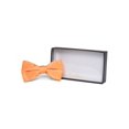 thumbnail image 2 of Gravity Threads Classic Pre-tied Adjustable Fashion Bowtie, Orange, 2 of 2