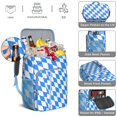 thumbnail image 5 of Striped and Checkered Fusion Insulated Backpack Cooler - 20L Leakproof Soft Cooler for Beach & Road Trips, 5 of 5