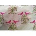 thumbnail image 4 of oneOone Cotton Silk Fabric Bird & Tree Block Printed Fabric 1 Yard 42 Inch Wide, 4 of 4
