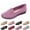 Purple, variant on longantii Orthopedic Shoes for Women Arch Support Slip on Non Slip Nurse Shoes Wide Mesh Stretch Business Casual Shoes Soft 2026 Foam Shoes Black