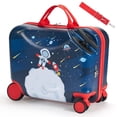 thumbnail image 1 of VEVOR Ride-on Luggage 18-inch Lightweight Kids Scooter Suitcase with Wheels, 1 of 9
