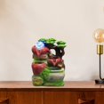 thumbnail image 4 of simhoa Tabletop Waterfall with LED Light Automatic Pump Ornament for Desktop B, 4 of 7