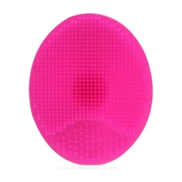 ZTTD Face Scrubber, 1 PCS Silicone Face Scrubber Exfoliator for Women, Face Cleansing Brush Blackhead Acne Pore Pad for Deep Cleaning Skin Care (01 Pink)