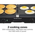 thumbnail image 4 of Electric Indoor Grill + Griddle Hamilton Beach 38546, 4 of 8