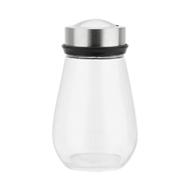 Oleegame 2 Pcs Rangement pour Produits Poivrière en Acier Inoxydable avec 3 Trous de Versement Réglables 110 ml pour Cuisine