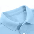 thumbnail image 4 of Polos à Manches Courtes pour Garçons, Enfants, Décontracté, Col en V, Uniforme Scolaire, Polo Piqué de Golf, 4 of 7