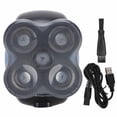 thumbnail image 2 of Electric 5 Blade Head Electric Shaver Waterproof  Rechargeable Men Beard Shaving Tool, 2 of 7
