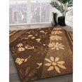 thumbnail image 3 of Ahgly Company Machine Washable Indoor Rectangle Transitional Orange Area Rugs, 2' x 3', 3 of 7
