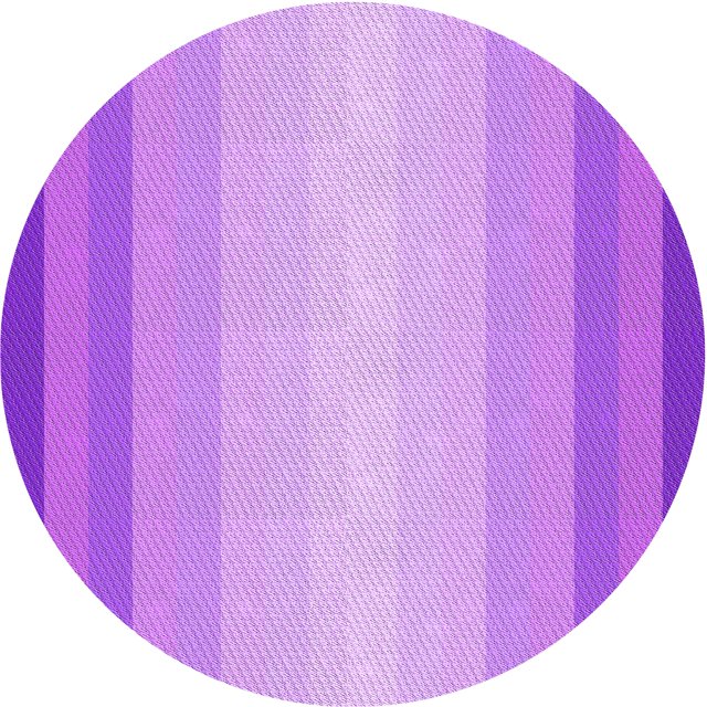 Ahgly Company Tapis d'Intérieur Ronds de Style Transitionnel Lavables à la Machine, Violet Pourpre, 6 Pieds Rond