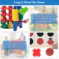 thumbnail image 4 of Giant Connect 4 Game Set – 4-in-a-Row with Quick-Release Levers & Mesh Pocket – Indoor/Outdoor Play, 4 of 6