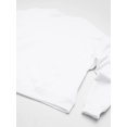 thumbnail image 2 of Hanes Girls EcoSmart Graphic Crewneck Sweatshirt, XS, White, 2 of 4