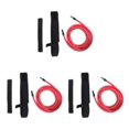 thumbnail image 4 of Ruiboury Habiletés de Natation avec Ceinture Ajustable Accessoires de Natation TPE Ceinture d'Entraînement Accessoires de Piscine Rouge-4mètres 3Ensemble, 4 of 6
