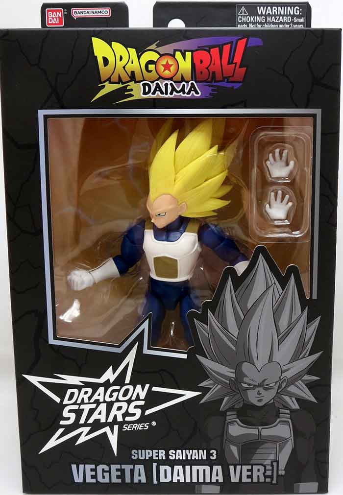 Dragonball Daima Figurine Articulée de 6 Pouces Dragon Stars - Super Saiyan 3 Vegeta