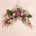 thumbnail image 4 of pitrice Easter Wreath Garland Colored Eggs Indoor Outdoor Spring Wreath Half Circle, 4 of 9
