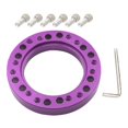 thumbnail image 4 of funtasica Adaptateur de Moyeu de Volant de Voiture Entretoise avec 6 Vis Entretoise de Conversion Voiture de Course,, 4 of 6