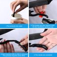 thumbnail image 3 of 1 Pair Mountain Bike Handle Bar Grip Wrap Bicycle Brake Lever Non-slip Silicone Cover Protector, 3 of 9