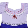 thumbnail image 4 of HAWEE Enfants Encanto Mirabel/Luisa Madrigal/Pepa Robe de Princesse Cosplay Filles Manches Courtes Costume, 4 of 6