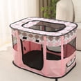 thumbnail image 3 of ZBH Dog Playpen Portable Pet Play Pens for Small Dog/Cat/Rabbit/Chicks, Cat Playpen Indoor/Outdoor, 3 of 10