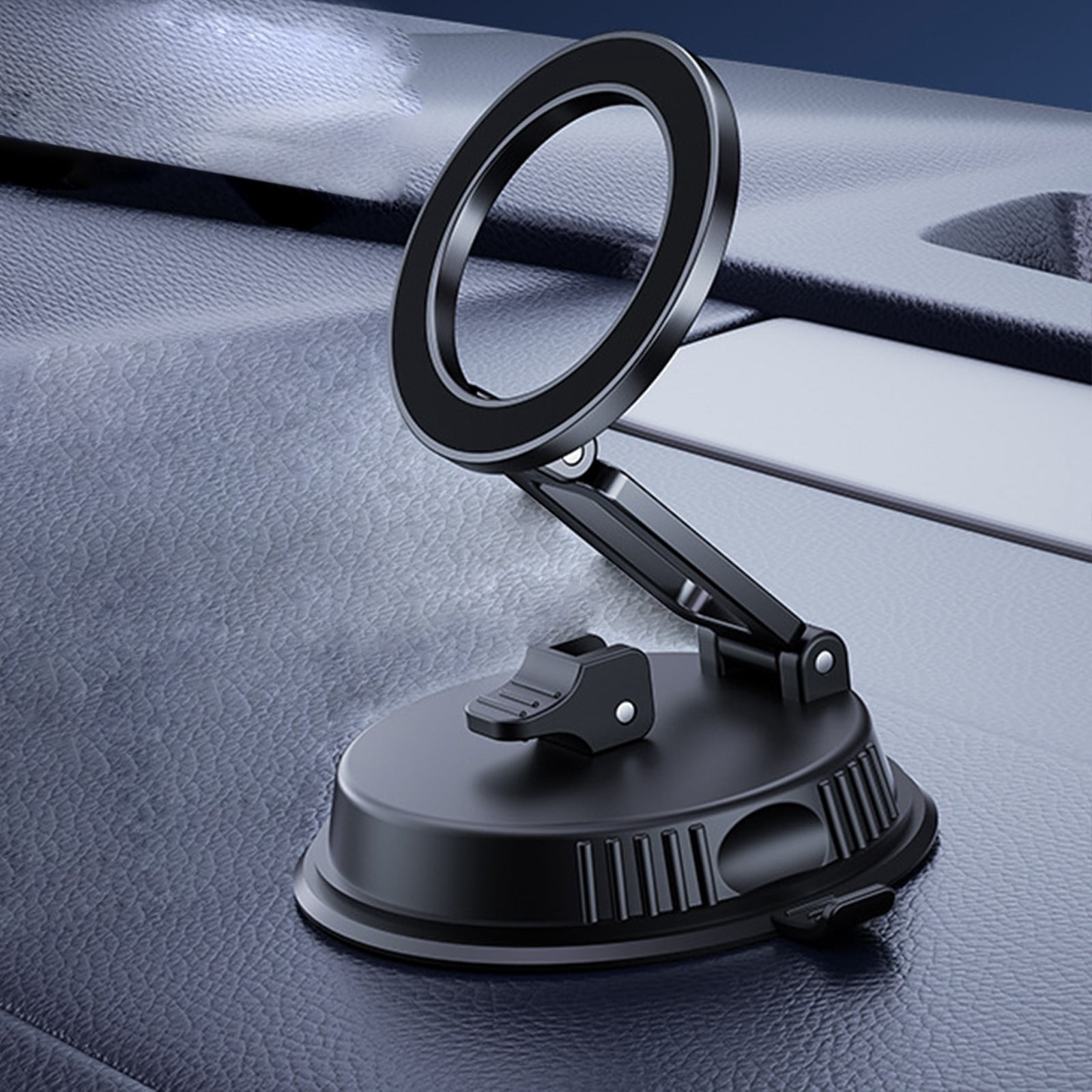 Suncoda Plastics Phone Holder, Car Mounted Magnetic Suction Phone Support Car Navigation Dedicated Suction Cup Support