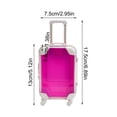 thumbnail image 4 of Birdeem Petite Valise avec Roues, Petite Valise Transparente Simulation Casse-Tête Simulation Rangement Mini Voyage, Valise de Voyage avec Roues, 4 of 7