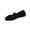 Black, variant on RXMEKW Mary Jane Flats for Women with Knit Mesh Upper and Adjustable Strap in Beige Size 36