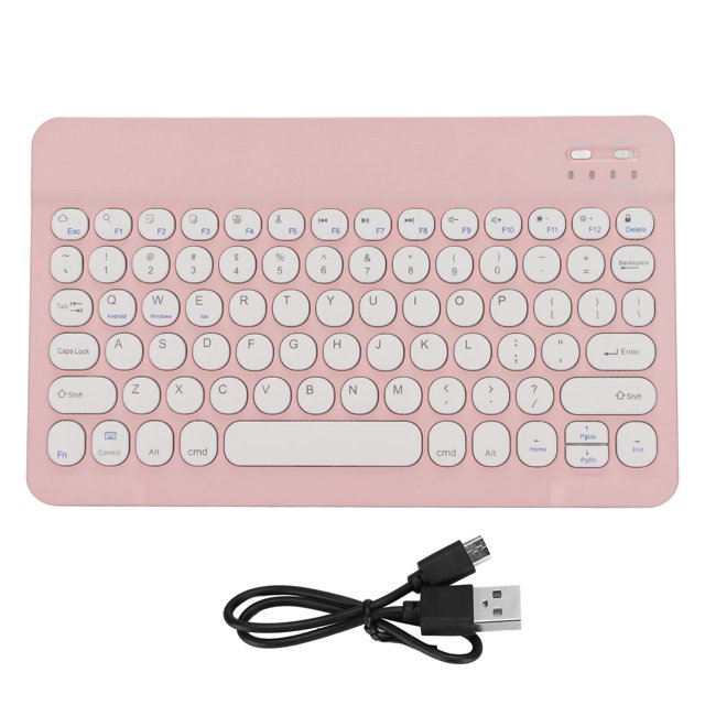 ANGGREK Clavier pour Tablette, Clavier Sans Fil Facile à Utiliser pour Tablette pour Ordinateur Portable