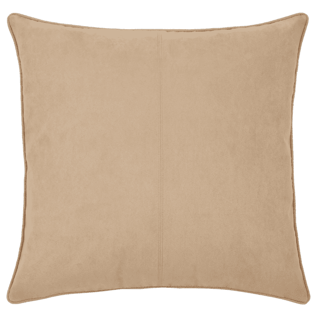 Bouclair Light Brown Clifford Decorative Pillow 20x20 in (51x51 cm)