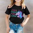 thumbnail image 2 of TZEWGL Chemise Mignonne pour Fille Garçon Imprimé Col Rond Manches Courtes Ample pour Bébés Taille 4-5T, 2 of 4