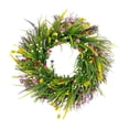 thumbnail image 1 of Lipstore Front Door Spring Wreath Durable Artificial Wreath for Window Party Festival Diameter 50CM, 1 of 8