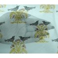 thumbnail image 4 of oneOone Viscose Chiffon Fabric Bird & Tree Block Printed Fabric 1 Yard 42 Inch Wide, 4 of 4