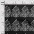 thumbnail image 1 of oneOone Polyester Lycra Fabric Leaves & Floral Block Print Fabric BTY 56 Inch Wide, 1 of 4