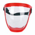 thumbnail image 4 of MesaSe Masque de Protection Faciale en Silicone Réglable - Bouclier de Sécurité Transparent avec Rétention de Chaleur pour Usage Extérieur et Cuisine Disponible en Bleu Rouge Noir zzz, 4 of 7