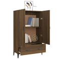 thumbnail image 2 of vidaXL Highboard Brown Oak 70x31x115 cm Engineered Wood, 2 of 5