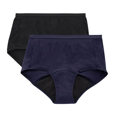 Hanes Women's P2 Fresh & Dry Super Leaks Briefs
