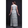 thumbnail image 2 of Bimba Robe Longue Sans Manches pour Femmes à Imprimé Shibori Style Chic Maxi-Robe-Petit, 2 of 6