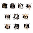 thumbnail image 3 of Refrigerator Sticker Animal Type Static Car Static Window Decal PVC Window Decal Decoration PVC Wall Paper, Type 9, 3 of 7