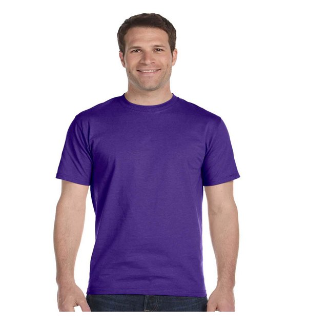 Hanes T-Shirt Robuste à Col Ras du Cou Sans Étiquette à Plat, Style 5180