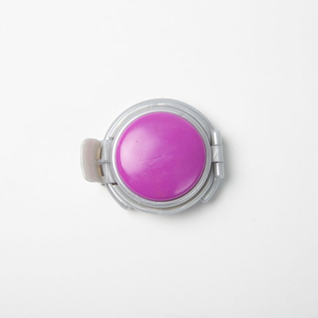 Mistaha Reusable Soda Can Topper Lid with Pressurization Technology and User-Friendly Operation - Purple Silicone Sealing Cap for Cola, Fizzy Drinks, Beer - Lightweight and Portable - Premium