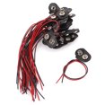 thumbnail image 1 of Unique Bargains 20pcs Faux Leather Shell 9V Batteries Clip Connectors Battery Holder Buckle, 1 of 1