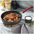 thumbnail image 3 of T-fal Ultimate Hard Anodized Dishwasher Safe Nonstick Cookware Set, 12-Piece, Red, 3 of 5